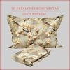5D patalynės komplektas - Antklodės užvalkalas 200x200 cm. + pagalvės užvalkalai 50x70 cm. (2 vnt.)