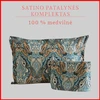 Patalynės komplektas Antklodės ir pagalvės užvalkalų komplektas - Antklodės užvalkalas 200x200 cm. + 2 pagalvės užvalkalai 50x70 cm. su užtrauktuku.