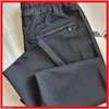 m-10xl klasikinės sportinės kelnės - Juoda - 8XL/7 - juosmuo - 49/67cm., klubai - 76cm.