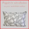 Medvilnės pagalvės užvalkalas - 50x70 cm. be užtrauktuko