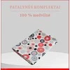 Medvilnės pagalvės užvalkalas - 70x70 cm. be užtrauktuko