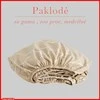 Paklodė su guma 100/140/160/180/200x200+20cm. - 100x200+20cm.