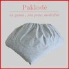 Paklodė su guma 100/140/160/180/200x200+20cm. - 200x200+20cm.