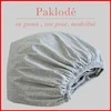 Paklodė su guma 100/140/160/180/200x200+20cm. - 200x200+20cm.