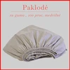Paklodė su guma - 100x200+20cm.