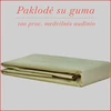 Paklodė su guma 100/140/160/180/200x200+30cm. - 180x200+30cm.