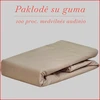 Paklodė su guma 100/140/160/180/200x200+30cm. - 140x200+30cm.
