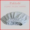 Paklodė su guma 100/140/160/180x200+30cm. - 180x200+30cm.