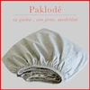 Paklodė su guma - 100x200+30cm.