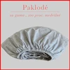 Paklodė su guma - 100x200+30cm.