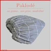 Paklodė su guma 100/140/160/180/200x200+20cm. - 180x200+20cm.