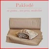 Paklodė su guma - 100x200+20cm.