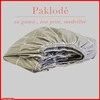 Paklodė su guma 100/140/160/180/200x200+20cm. - 100x200+20cm.