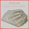 Paklodė su guma 100/140/160/180/200x200+20cm. - 100x200+20cm.