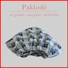 Paklodė su guma 100/140/160/180/200x200+20cm. - 100x200+20cm.