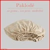 Paklodė su guma 100/140/160/180x200+30cm. - 180x200+30cm.