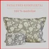 100 proc. medvilnės patalynės komplektas - Antklodės užvalkalas 140x200 cm. + pagalvės užvalkalas 50x70 cm. (1 vnt.)