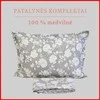 100 proc. medvilnės patalynės komplektas - Antklodės užvalkalas 160x200 cm. + pagalvės užvalkalas 50x70 cm. (1 vnt.)