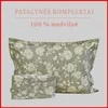 100 proc. medvilnės patalynės komplektas - Antklodės užvalkalas 160x200 cm. + pagalvės užvalkalas 50x70 cm. (1 vnt.)