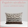 100 proc. medvilnės patalynės komplektas - Antklodės užvalkalas 140x200 cm. + pagalvės užvalkalas 50x70 cm. (1 vnt.)