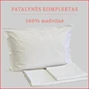 Patalynės komplektas - Antklodės užvalkalas 200x220 cm. + pagalvės užvalkalai 50x70 cm. (2 vnt.)