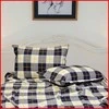 Glamžyto medvilninio audinio pagalvės užvalkalas - 70x70 cm. su užtrauktuku