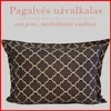 Medvilnės pagalvės užvalkalas - 50x70 cm. be užtrauktuko