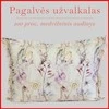 Medvilnės pagalvės užvalkalas - 70x70 cm. be užtrauktuko