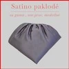 Satino paklodė su guma 100/140/160/180/200x200+20cm. - 160x200+20cm.