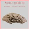 Satino paklodė su guma 100/140/160/180/200x200+20cm. - 140x200+20cm.