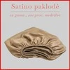 Satino paklodė su guma 100/140/160/180/200x200+20cm. - 200x200+20cm.