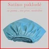 Satino paklodė su guma 100/140/160/180/200x200+20cm. - 200x200+20cm.