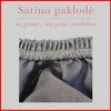 Satino paklodė su guma 100/140/160/180x200+30cm. - 160x200+30cm.