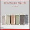 Trikotažinė elastinga medvilnės paklodė su guma 100/140/160/180/200x200+30cm. melsva - šviesiai mėlyna - 100x200+30cm.