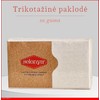 Trikotažinė elastinga medvilnės paklodė su guma 100/140/160/180/200x200+30cm. balta - Balta - 180x200+30cm.