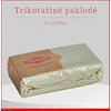 Trikotažinė elastinga medvilnės paklodė su guma 100/140/160/180/200x200+30cm. mėtinė - Mėta - 180x200+30cm.