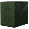 Dragon Shield Double Shell Deck Box - Forest Žalias/Juodas