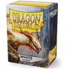 Dragon Shield Standard Sleeves - Classic Baltas (100 Vnt)