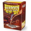 Dragon Shield: Standard Sleeves: Crimson [Matte] (100 Sleeves)