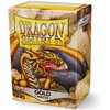 Dragon Shield: Standard Sleeves: Gold [Matte] (100 Sleeves)