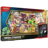 Kolekcionuojamos kortelės - Pokémon TCG Mega Zygarde ex Premium Kolekcija Su 4 Booster Paketais, Kolekcionieriaus Ženklelis, Žalias