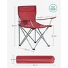 Songmics Campingstuhl 2er Set klappbar