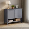 Songmics Batų spintelė MDF 35x80x70 cm pilka