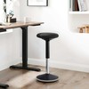Songmics Darbo taburetė 60-85 cm juoda