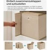Dėžučių rinkinys iš 6 smėlio smėlio spalvos