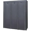 Songmics Didelė medžiaginė spinta 175 x 150 cm Pilka