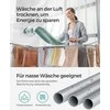 Songmics Skalbinių stovas su kojinių laikikliu metalinis pilkas