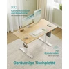 Songmics Elektrinis reguliuojamo aukščio rašomasis stalas 120x60 cm