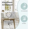 Ergonominė biuro kėdė, sukiojama kėdė su sūpavimo funkcija, tinklinė kėdė