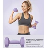 Songmics Hanteliai 2 vnt. rinkinys jėgos treniruotės fitnesas namuose